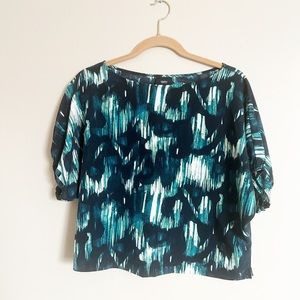 Mossimo Women’s Cropped Blouse Size Small